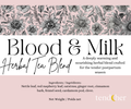 Blood & Milk Postpartum Herbal Tea