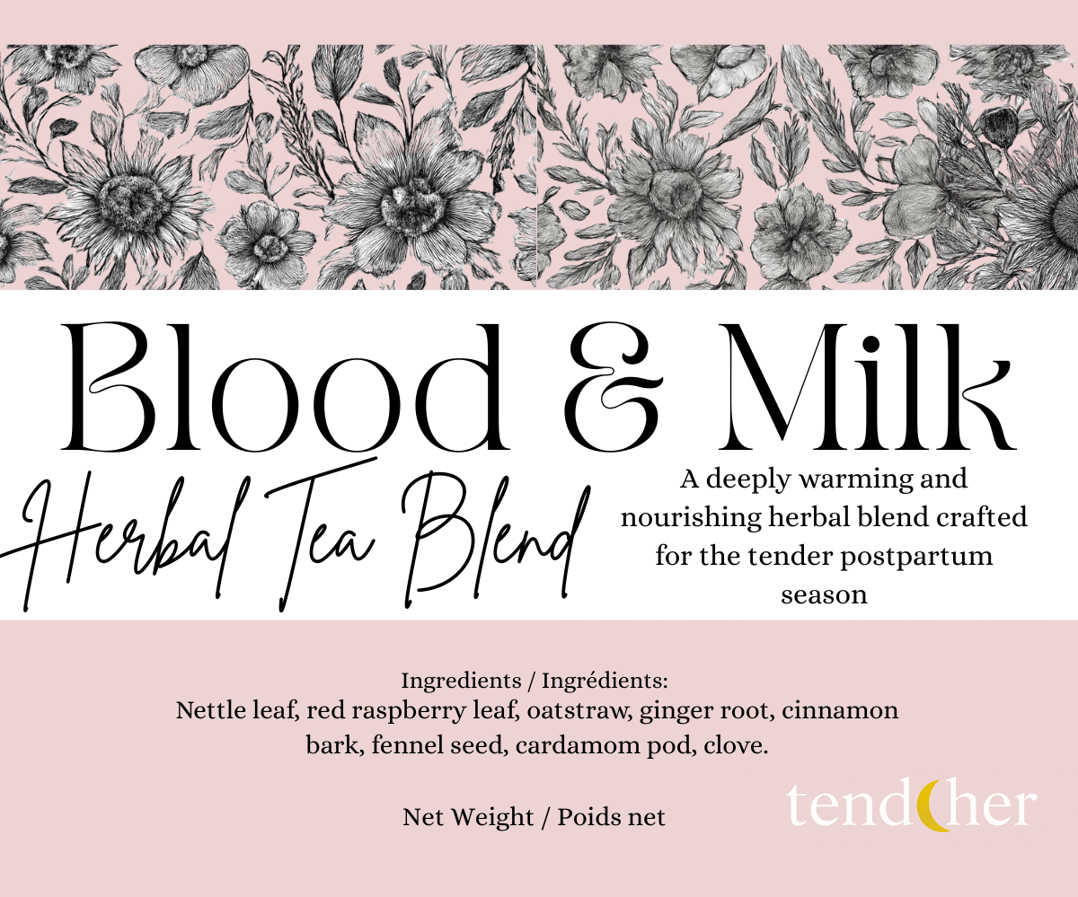 Blood & Milk Postpartum Herbal Tea