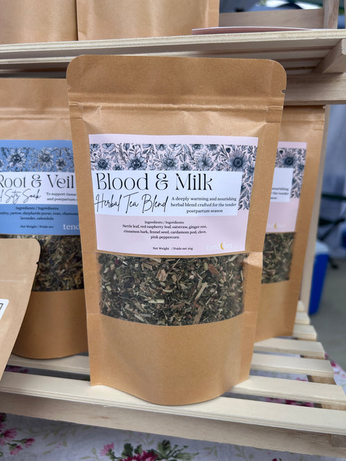 Blood & Milk Postpartum Herbal Tea